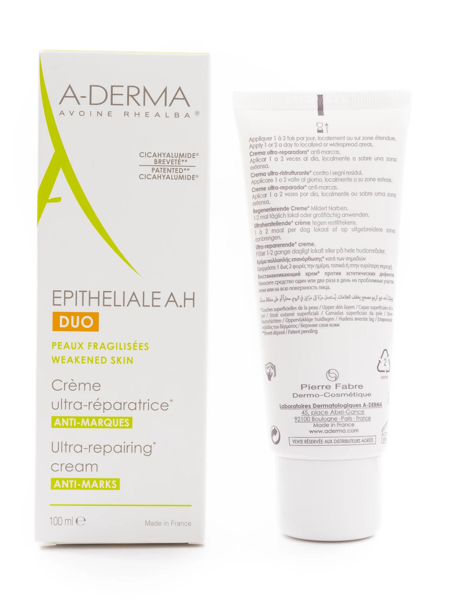 A-Derma Epitheliale A.H Ultra[Duo] Cream 100 Ml