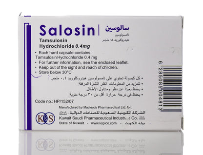 Salosin 0.4Mg 30 Tabets