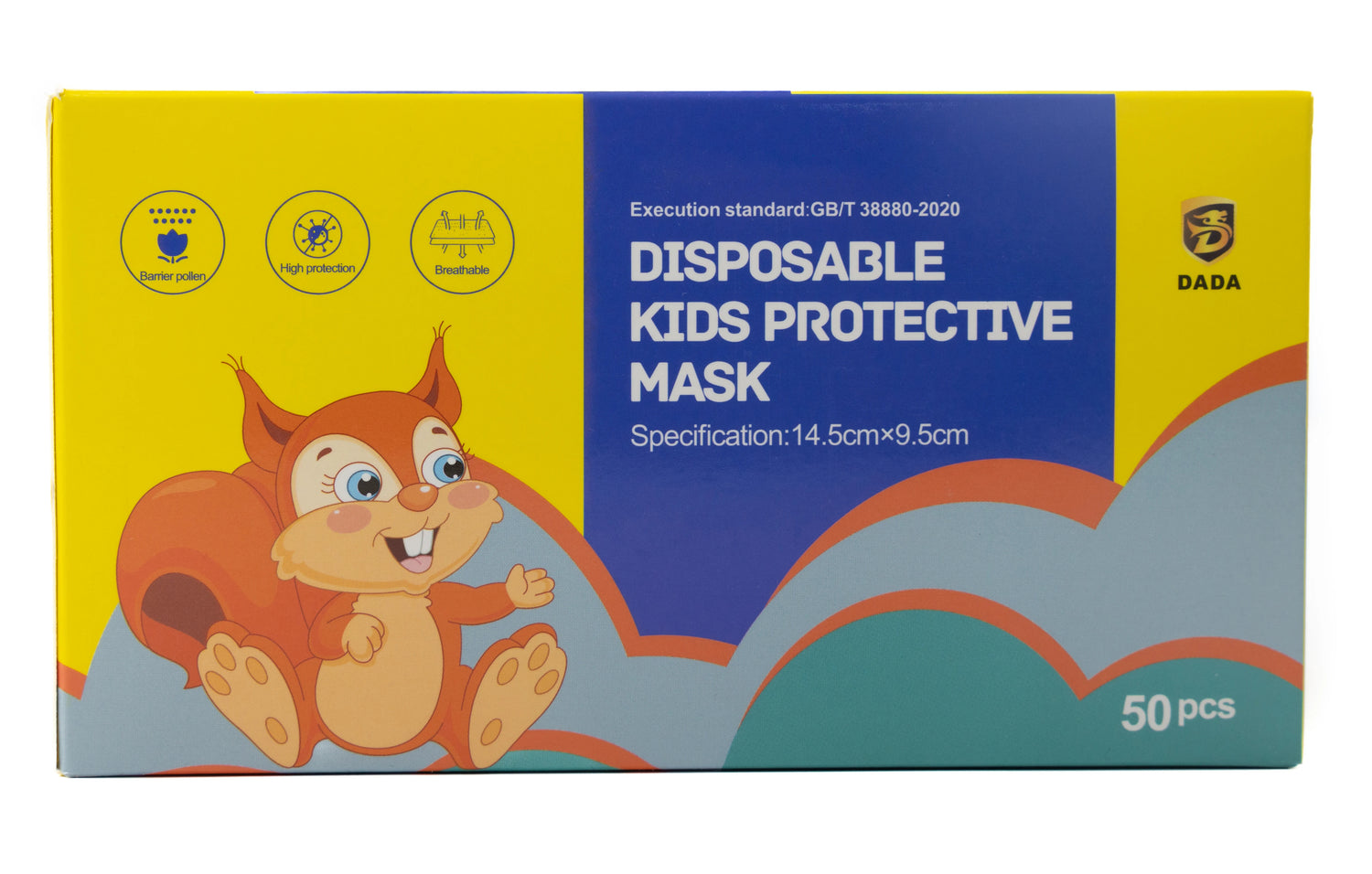 Face Mask Kids 50 Pieces [Dada]