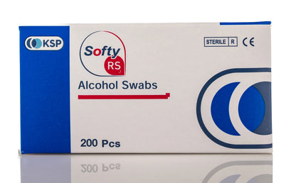 Ksp Alcohol Swabs 200 Pieces