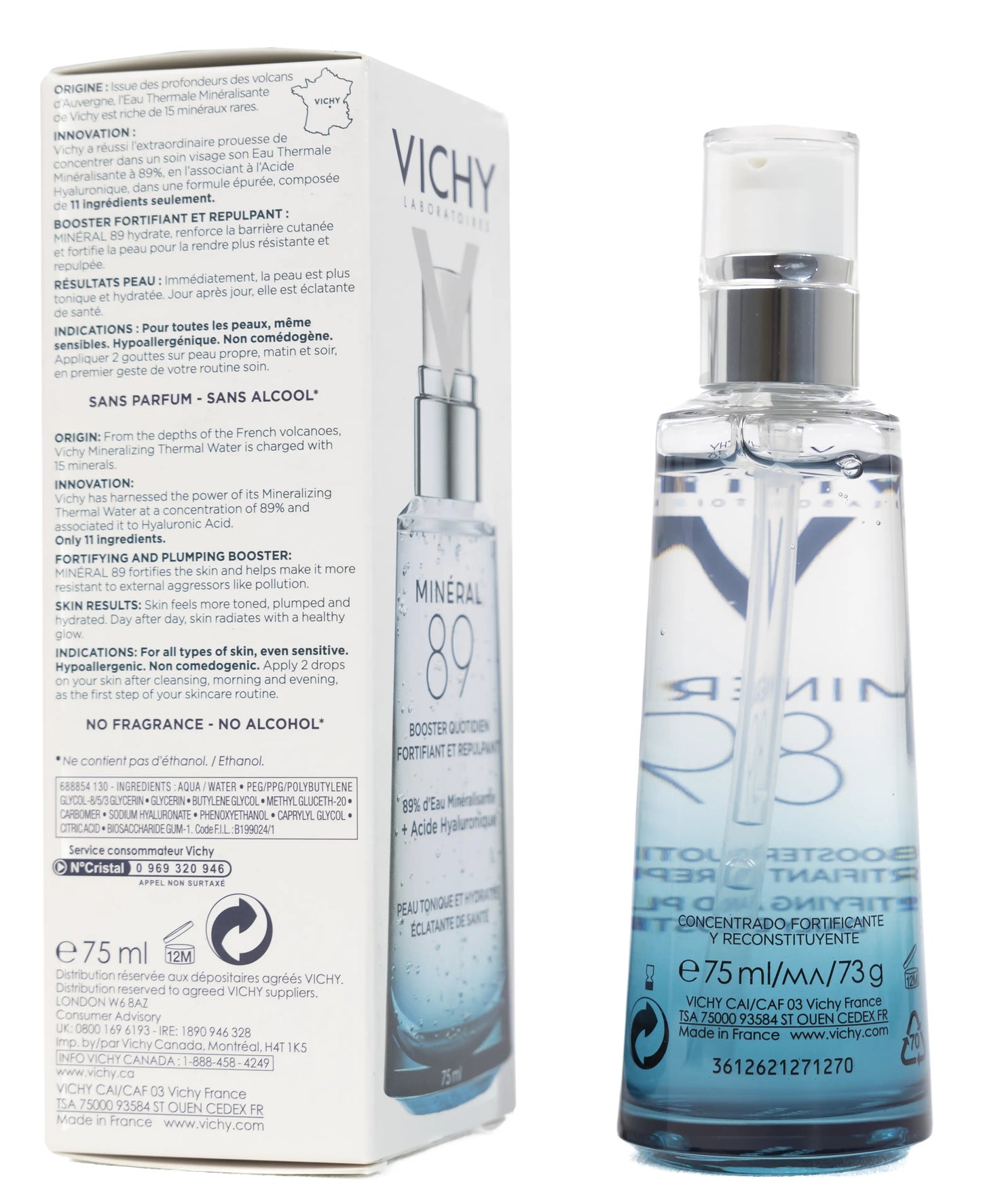 Vichy Mineral Water 89% 75 ml Promo