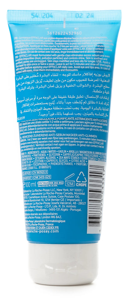 La Roche-Posay Effaclar Sebo Control Mask 100 Ml