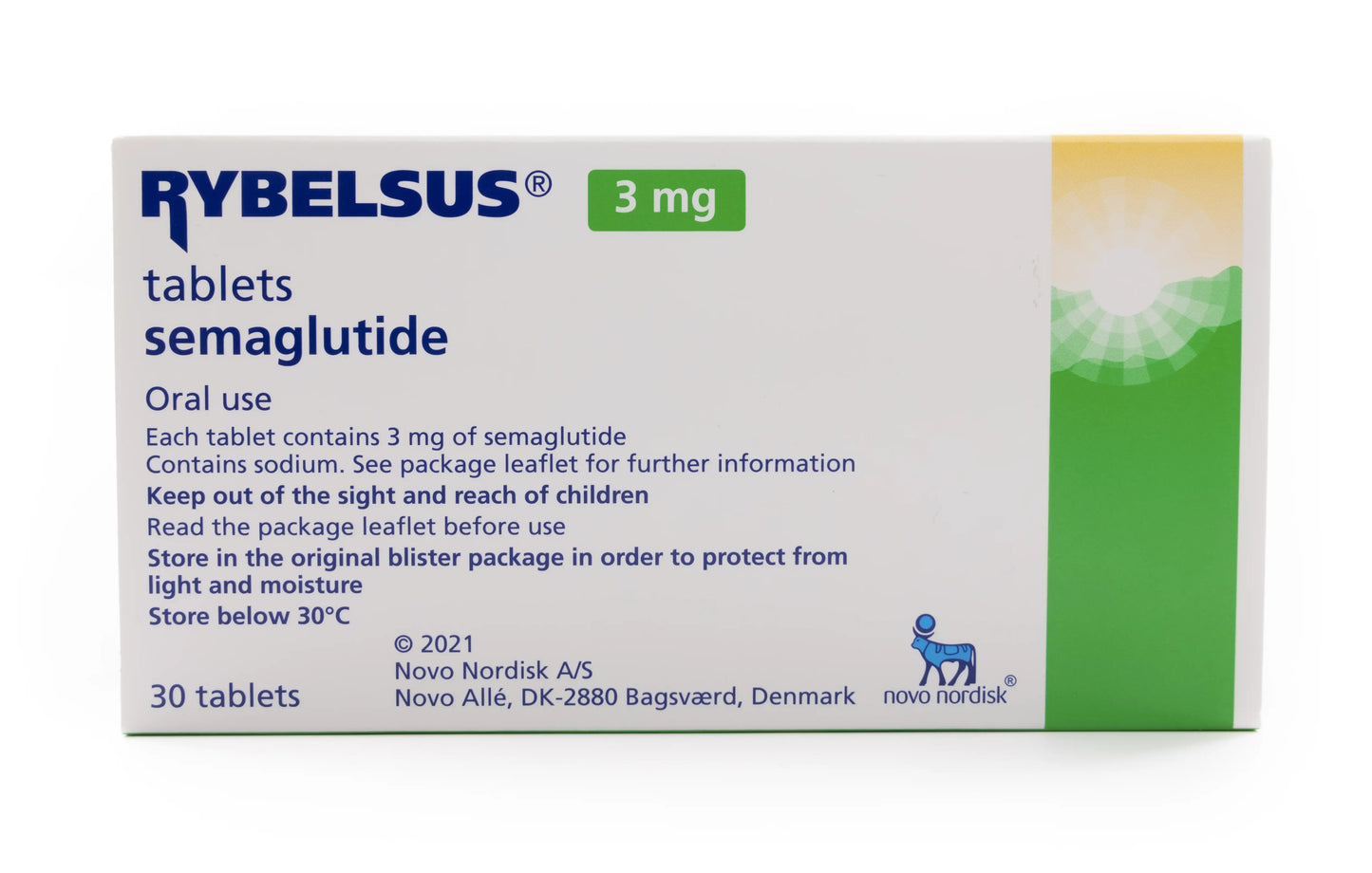 Rybelsus 3Mg 30 Tablets
