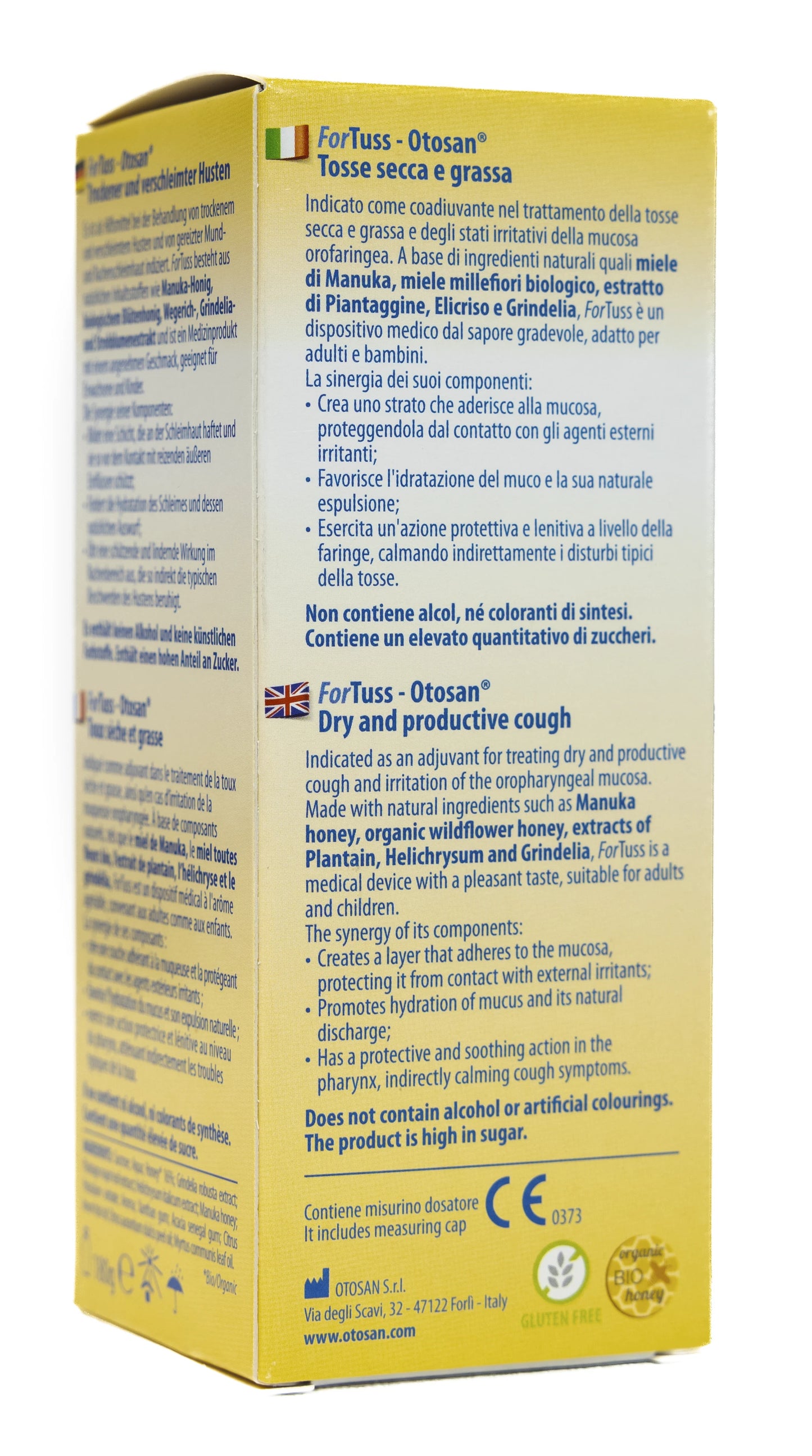 Otosan For Tuss Cough Syrup 180Ml