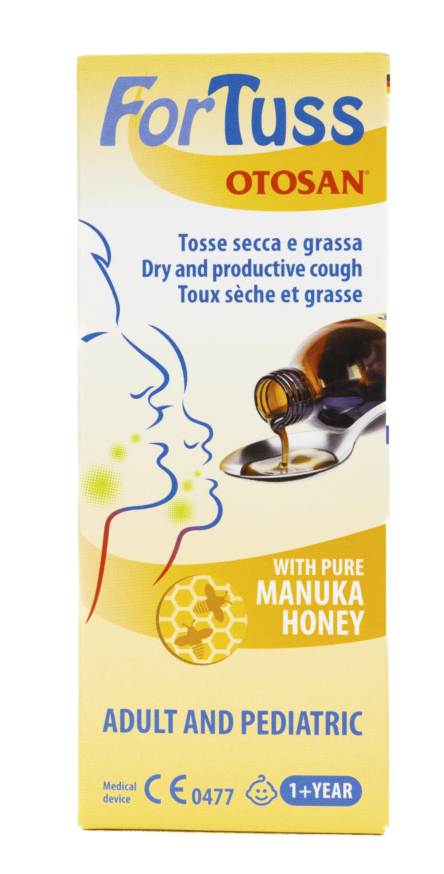 Otosan For Tuss Cough Syrup 180Ml