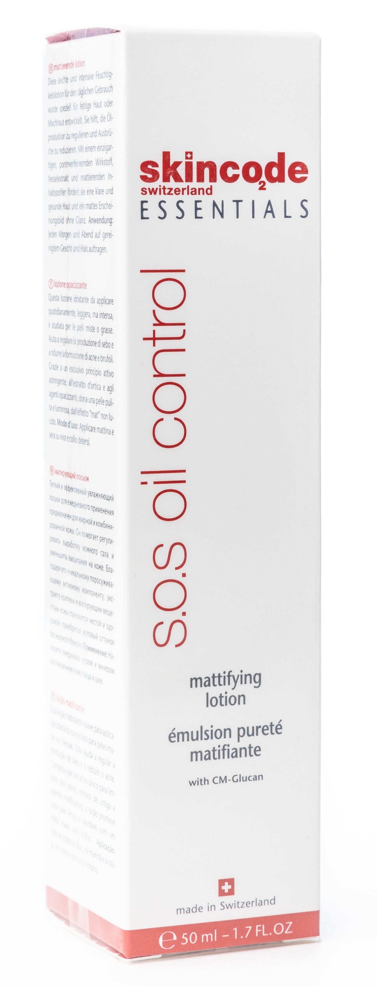 Skincode SOS Oil Control Mattifying Lotion 50 Ml