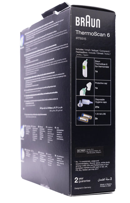 Braun Thermoscan Ear Thermometer [IRT 6515]