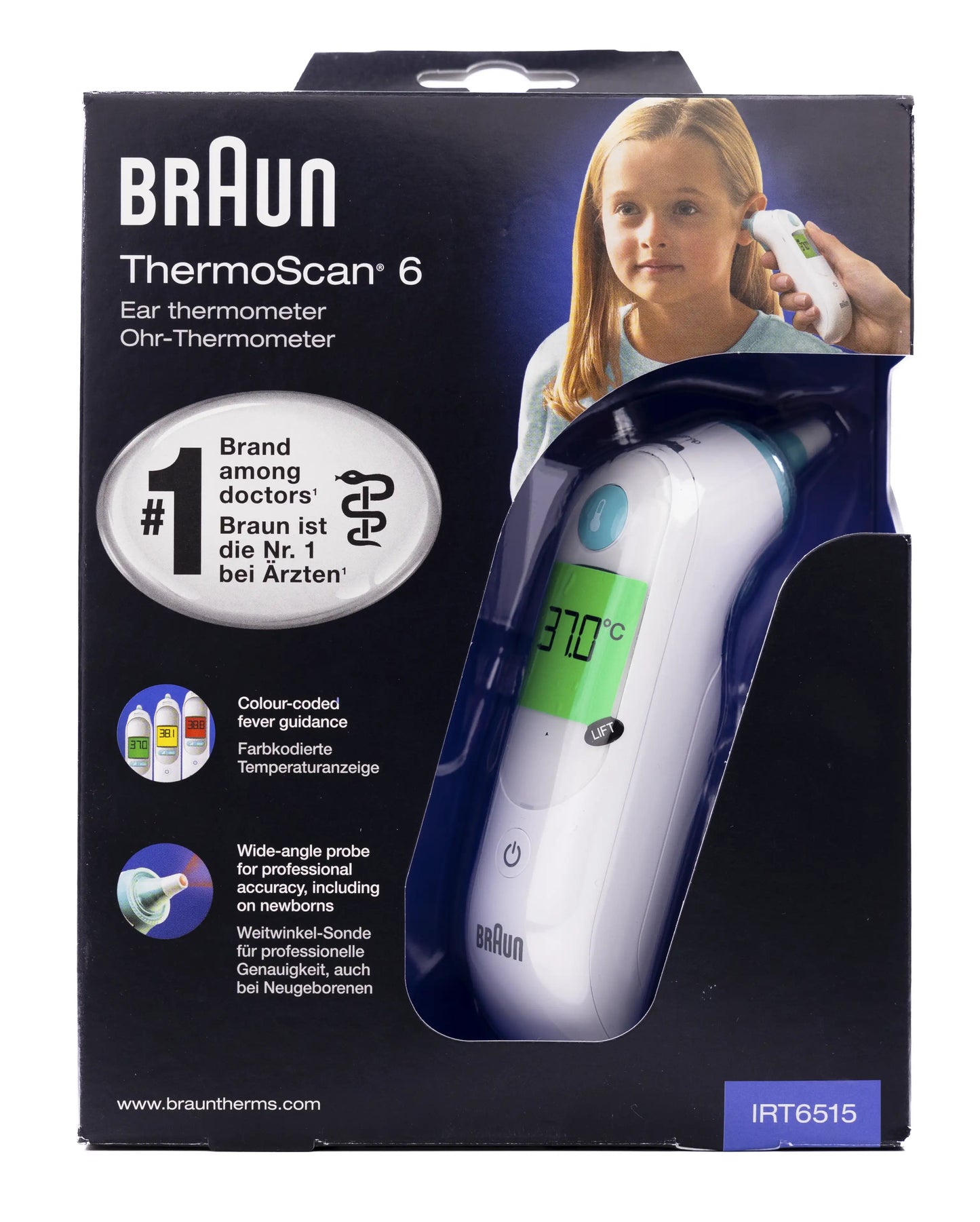 Braun Thermoscan Ear Thermometer [IRT 6515]