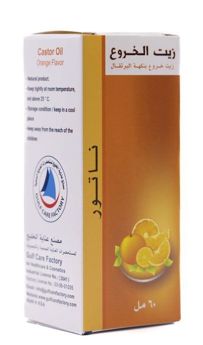 Natur Castor Oil Orange 60Ml