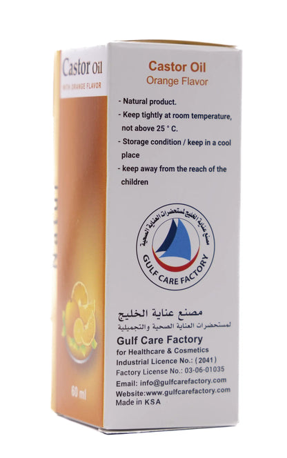 Natur Castor Oil Orange 60Ml