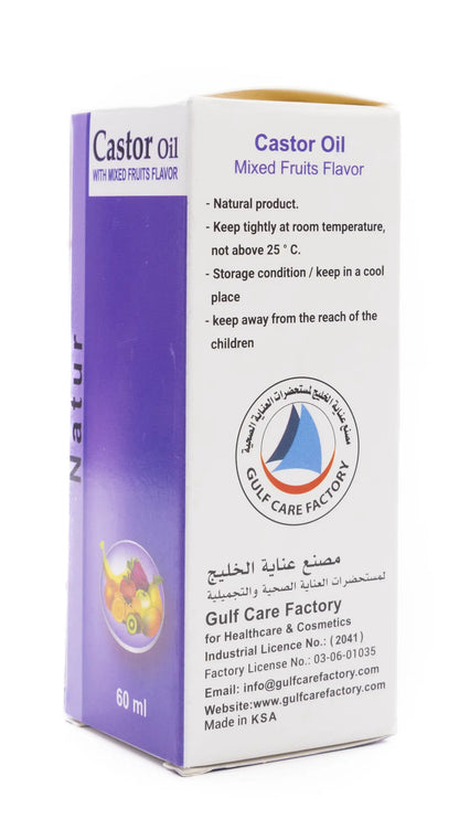 Natur Castor Oil Mixed Fruits 60Ml