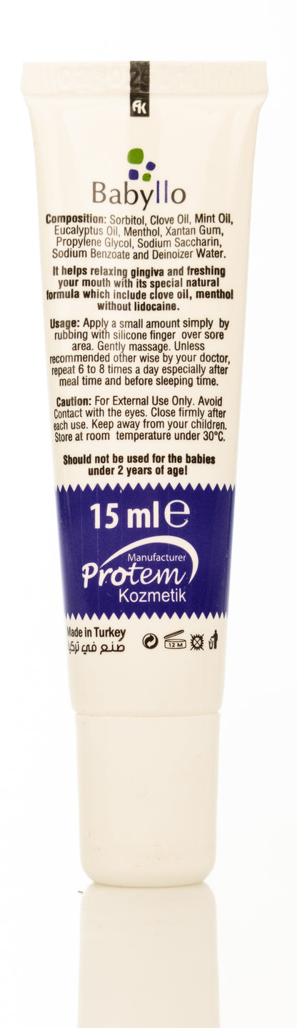 Babyllo Baby Teething Gel 15ml