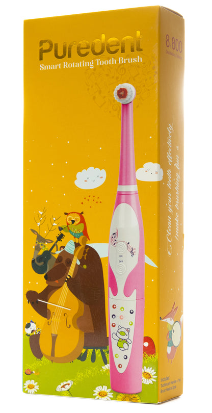 Puredent Smart Rotating Toothbrush-Pink AM48015
