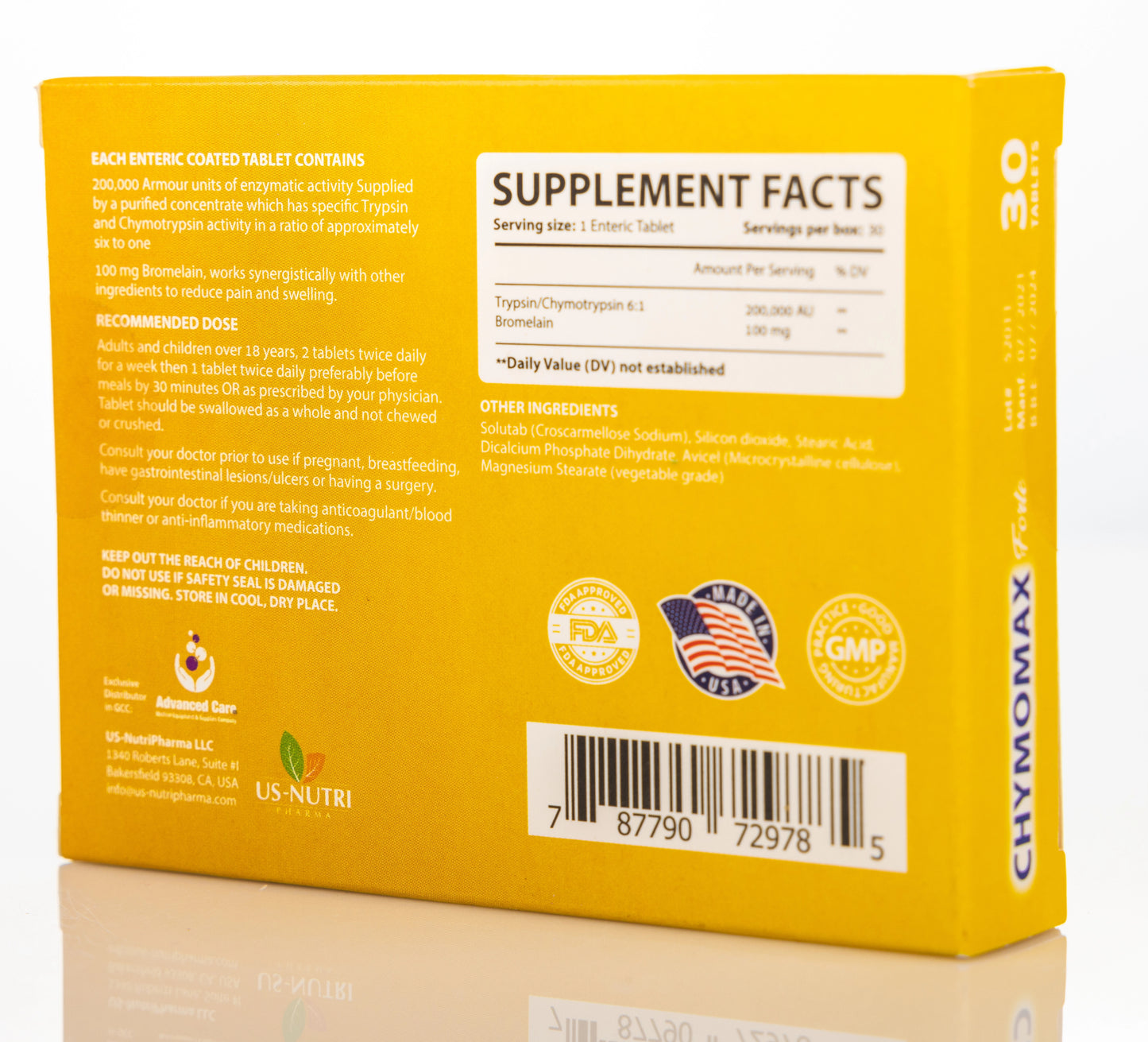 Chymomax Forte 30 Tablet