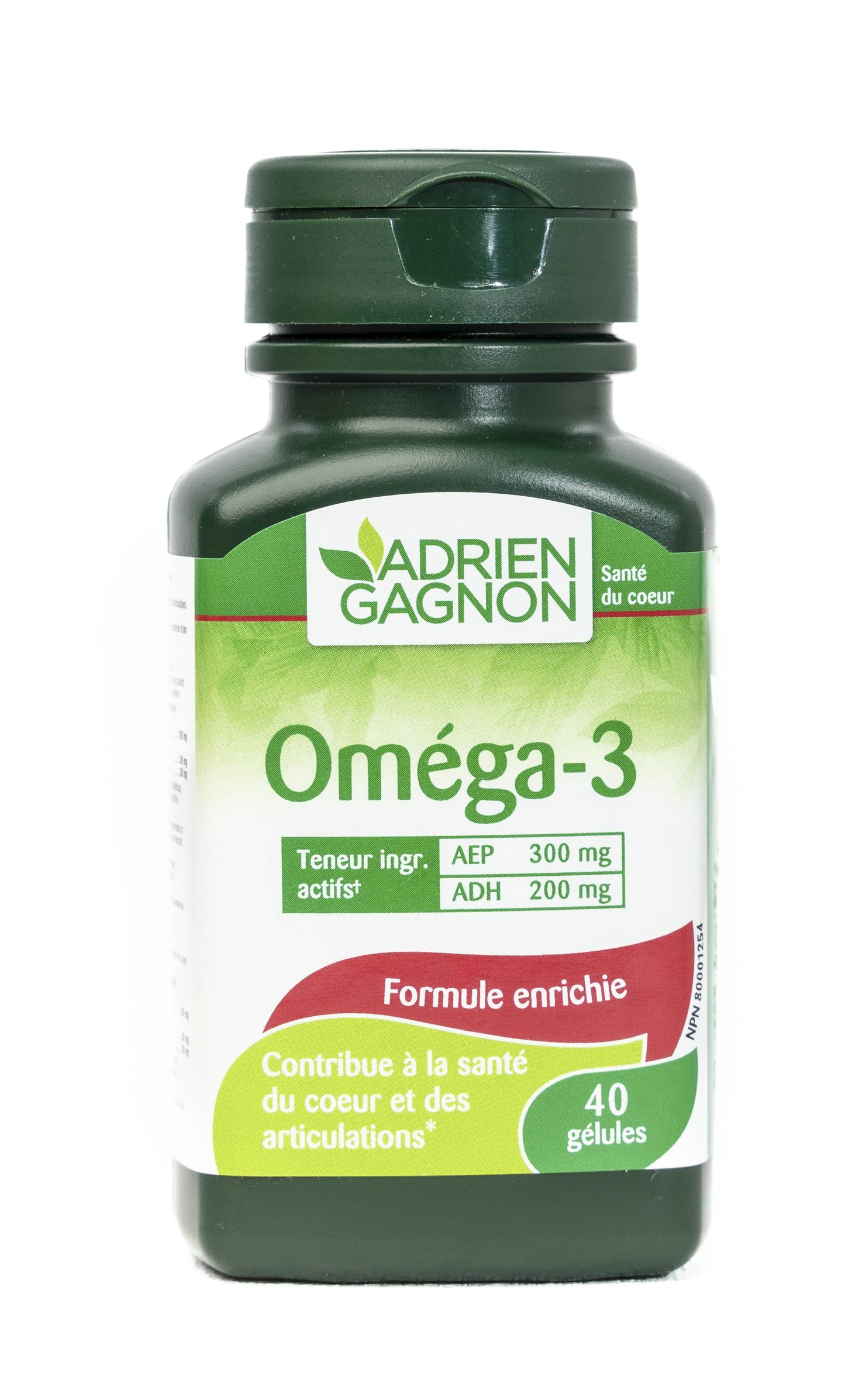 Adrien Gagnon Omega-3 40 Capsule