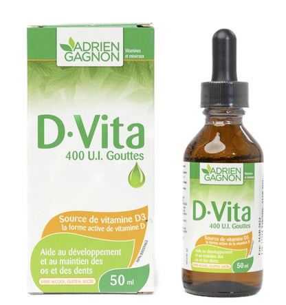 Adrien Gagnon D.Vita[Vitamin-D3] 400IU Drops 50Ml