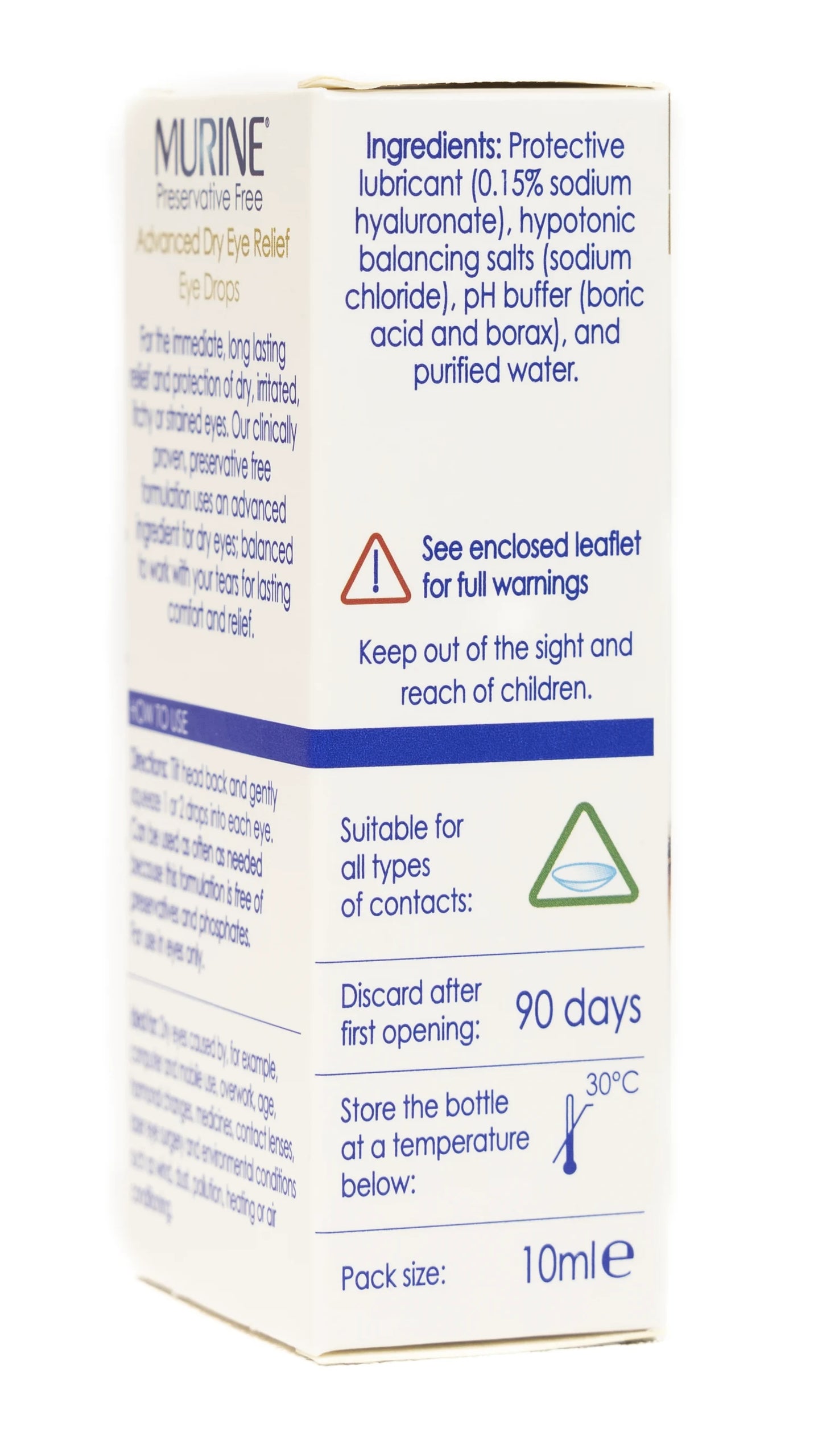 Murine Advanced Eye Drops 10Ml