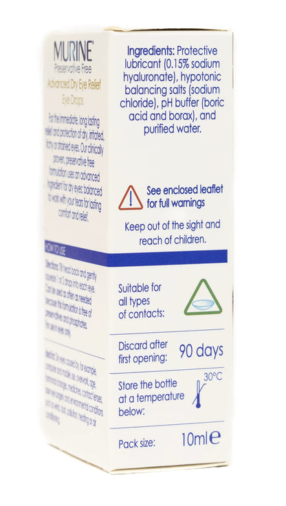 Murine Advanced Eye Drops 10Ml