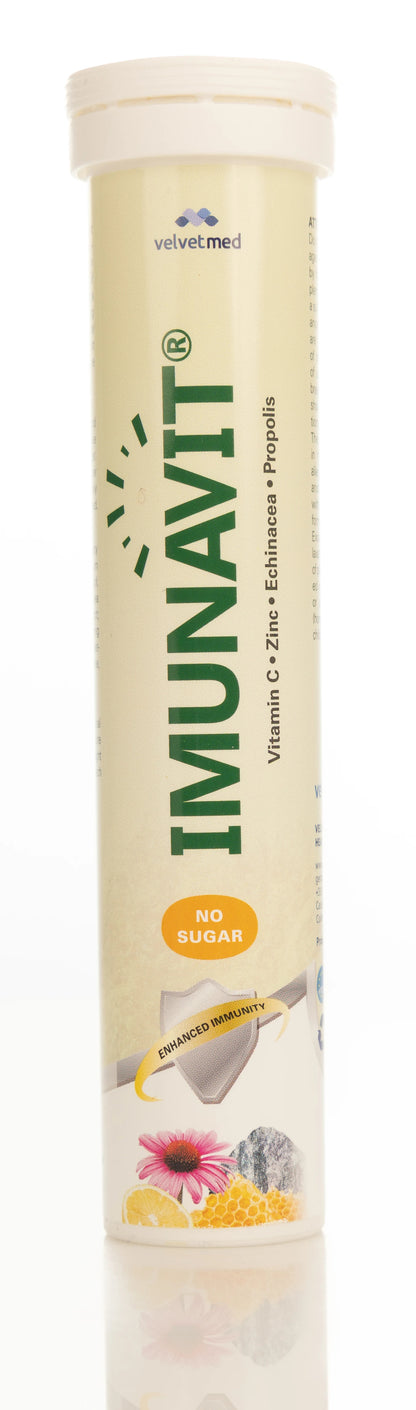 Imunavit Vitamin C+Zinc+Echinacea+Propolis 20 Effervscent Tablet
