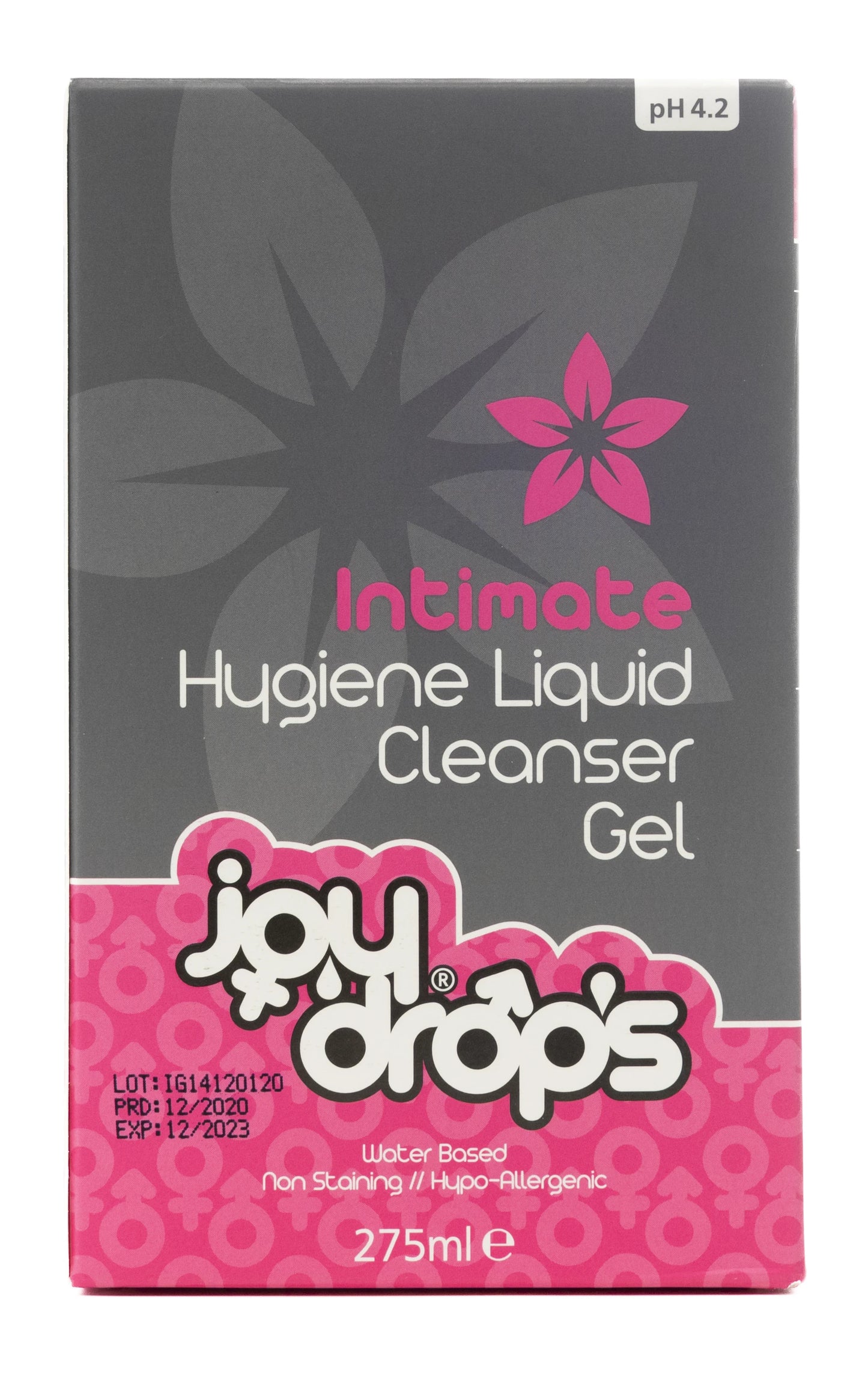 Joy Drops Intimate Hygiene Liquid Cleanser Gel 275 Ml