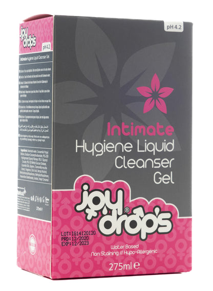 Joy Drops Intimate Hygiene Liquid Cleanser Gel 275 Ml