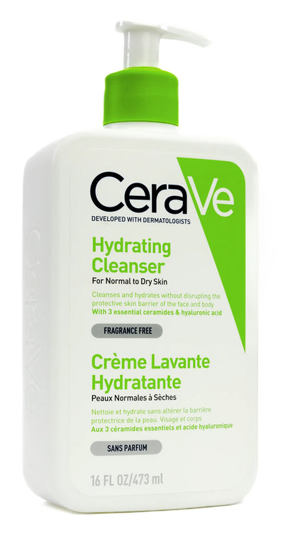 CeraVe Hydrating Cleanser [ Normal To Dry Skin ] creme lavant 473 Ml