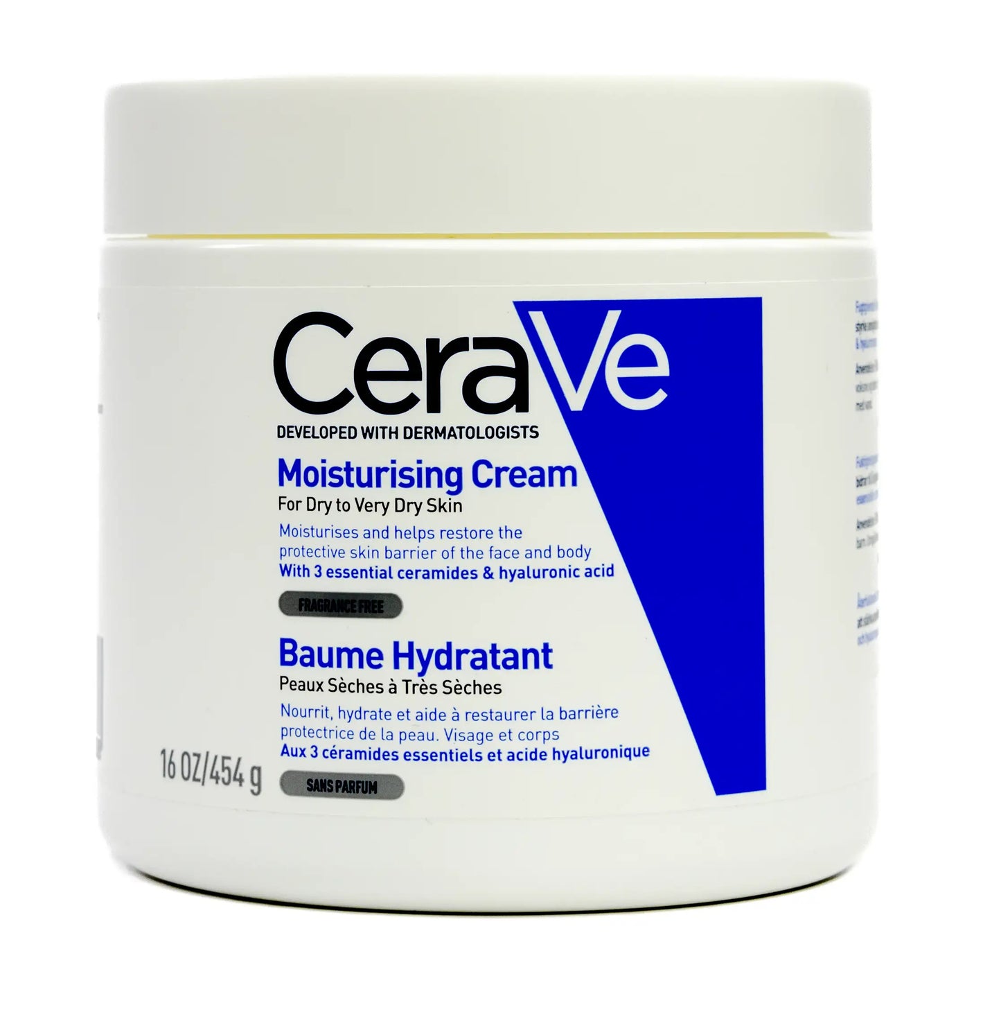 CeraVe Moisturising Cream for Dry to Very Dry Skin 454 Gm