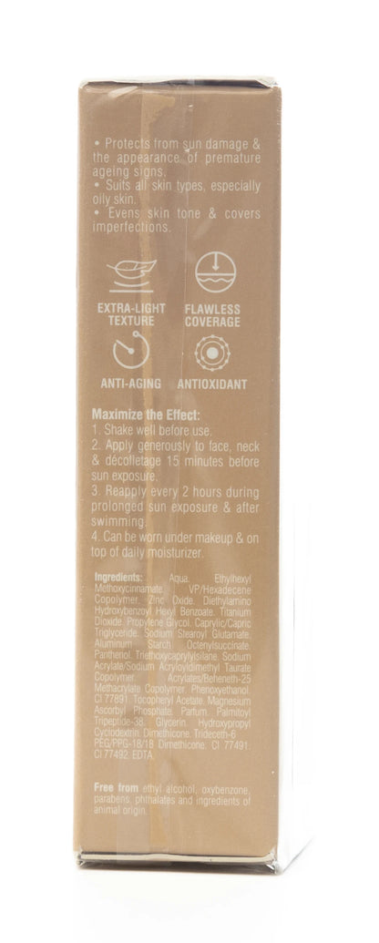 Beesline Age Defense Facial Sun Screen Spf 50+ Tinted Fluid 40 Ml