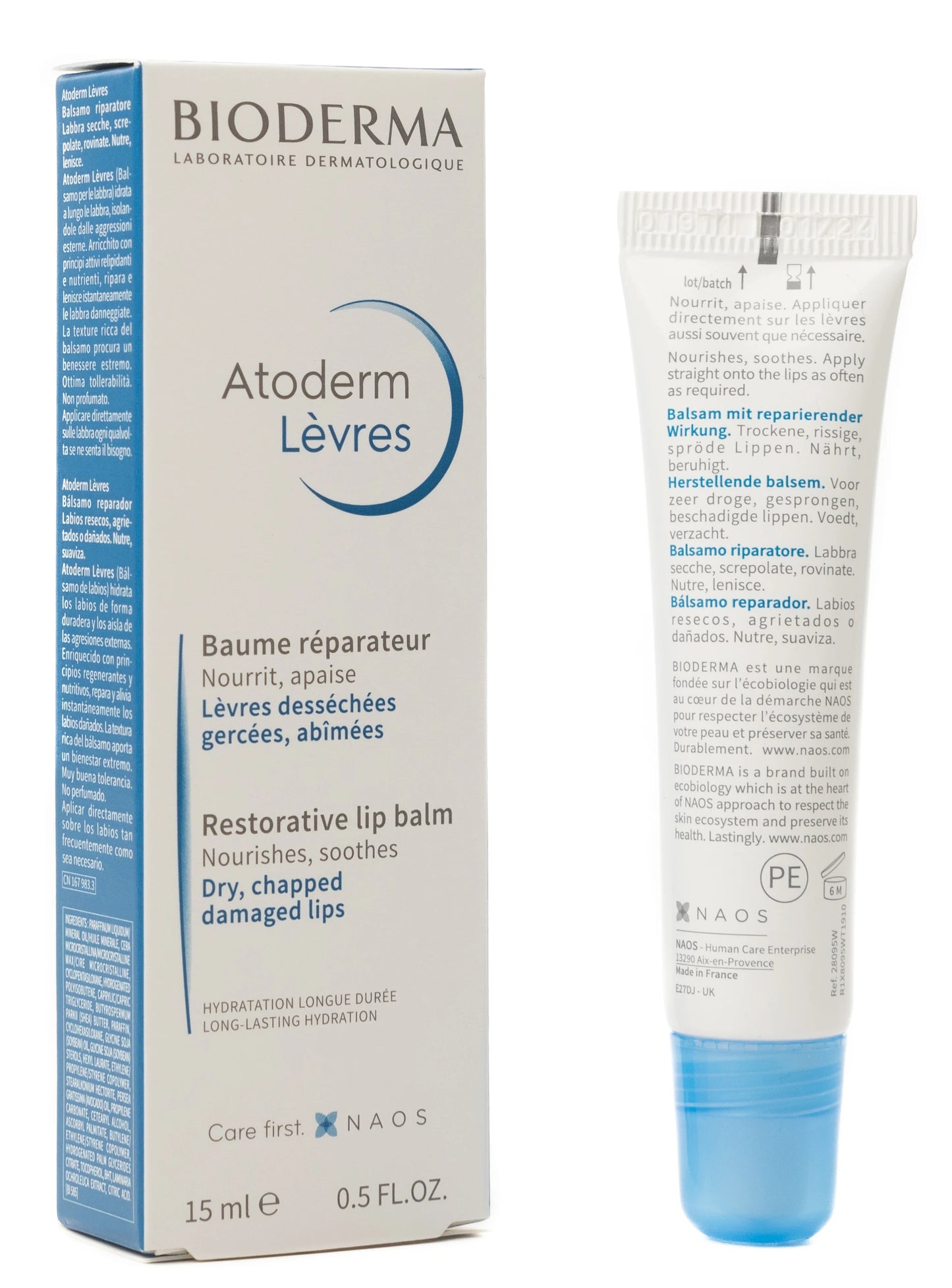 Bioderma Atoderm Dry Skin Care Kit (Face, Hands & Nails, and Lips)  Offer Kit