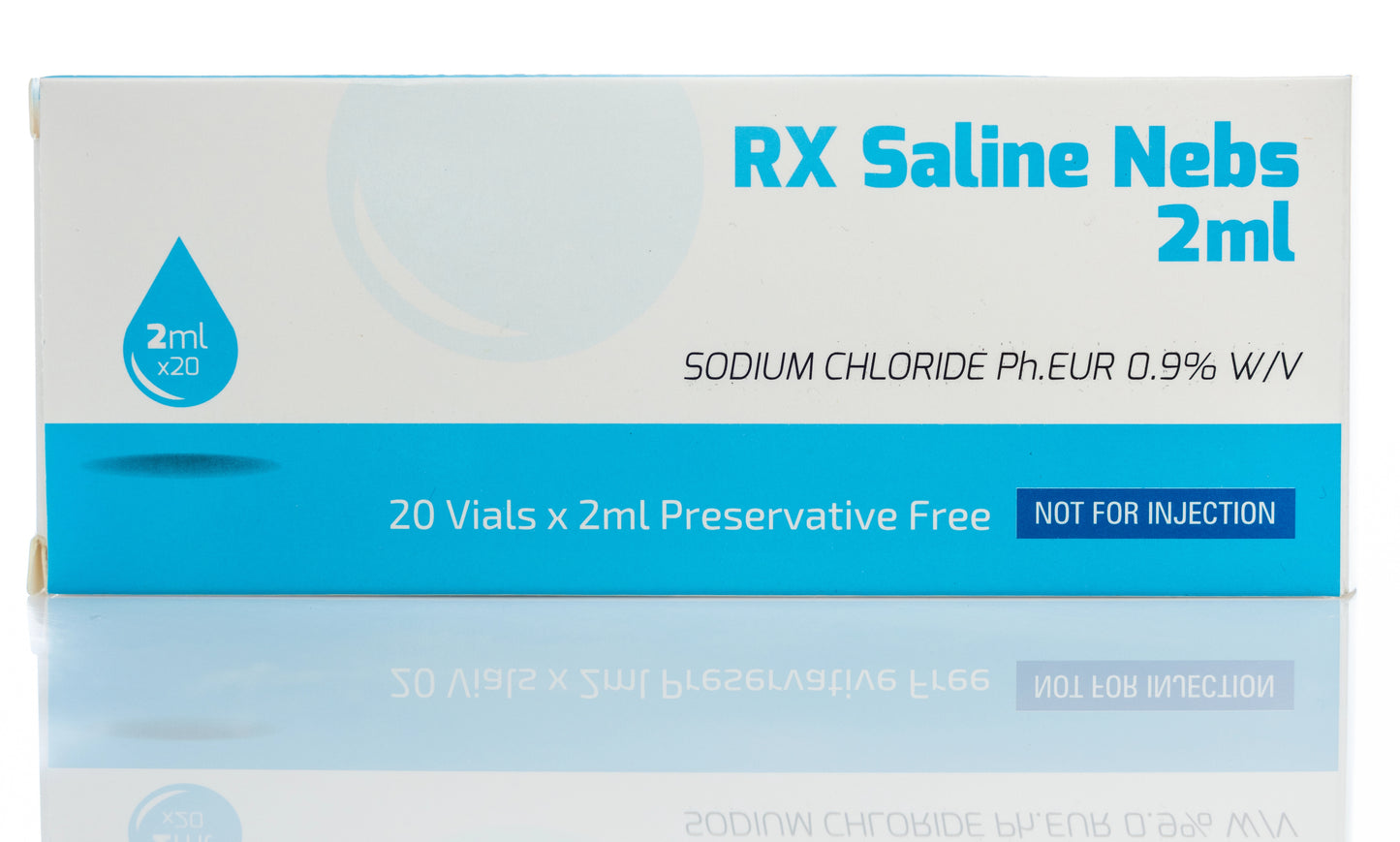 Rx Saline Nebs 2Ml 20 Pieces
