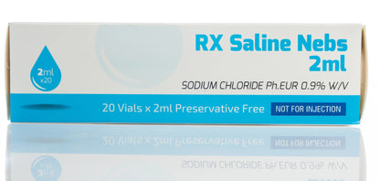 Rx Saline Nebs 2Ml 20 Pieces