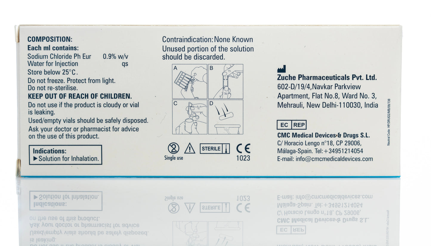 Rx Saline Nebs 2Ml 20 Pieces
