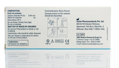 Rx Saline Nebs 2Ml 20 Pieces