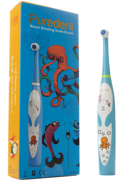 Puredent Smart Rotating Toothbrush-Blue AM48015