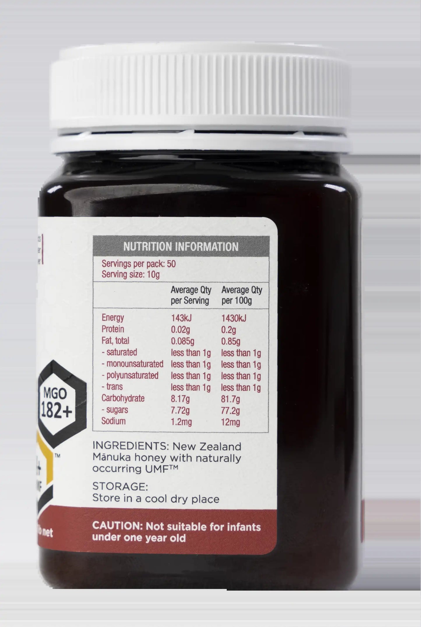 1839 Triple Churned Manuka Honey Kids UMF 8+ 500 gm