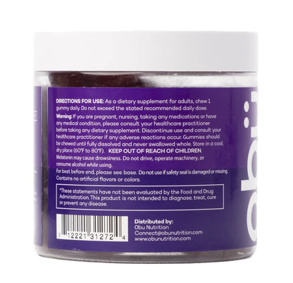 OBU Extra Strength Sleep Gummies 60 Gummies