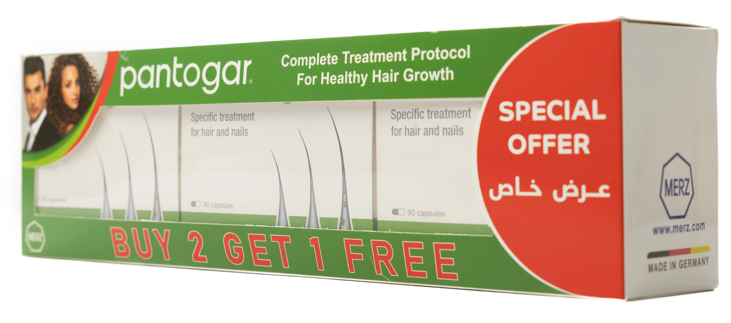Pantogar 90 Capsules [2+1 Offer]