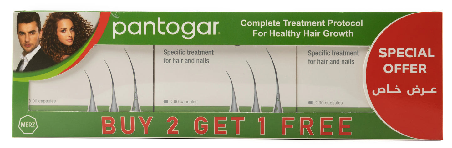 Pantogar 90 Capsules [2+1 Offer]