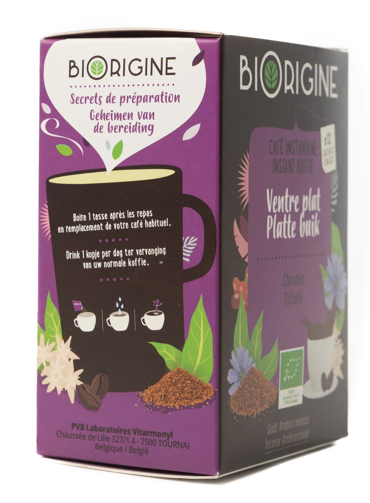 Biorigine Chicory Slim Coffee Flat Stomach 12 Sachets