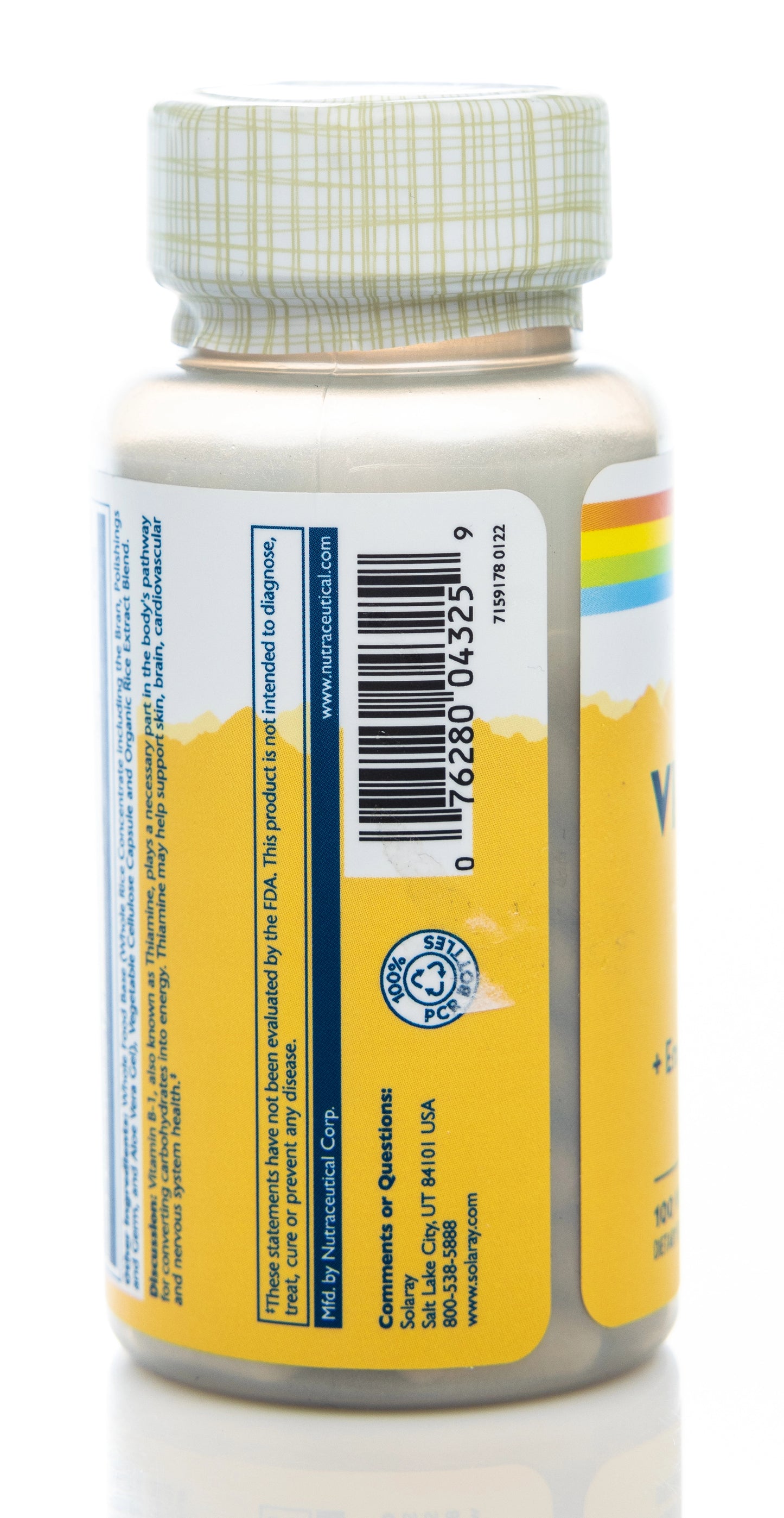Solaray Vitamin-B12 5000mcg 30 Lozenges