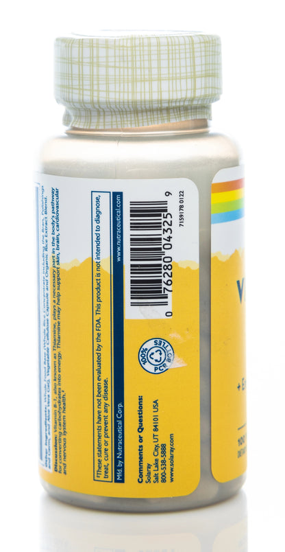 Solaray Vitamin-B12 5000mcg 30 Lozenges