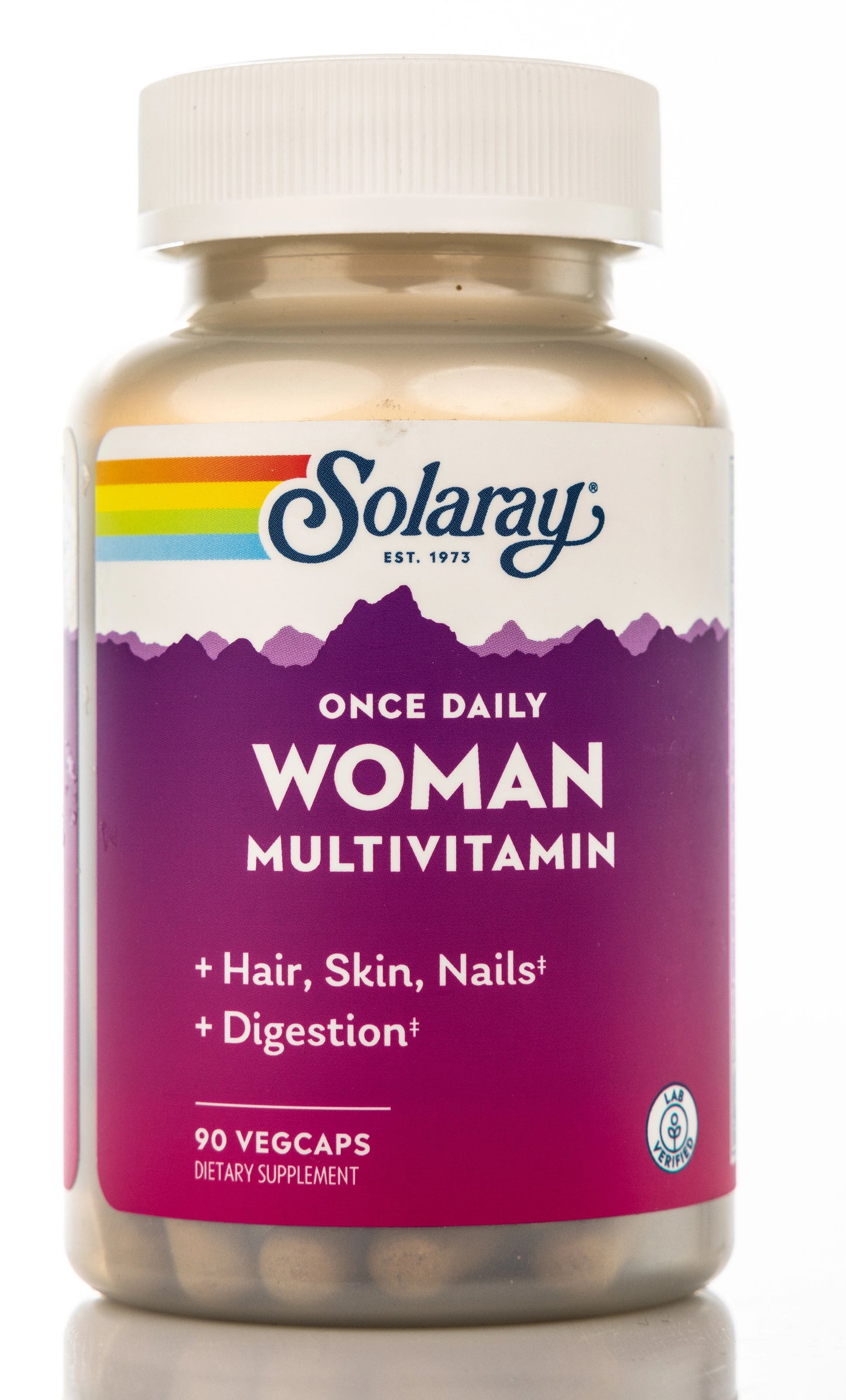 Solaray Once Daily Active Woman multivitamin 90 Capsules