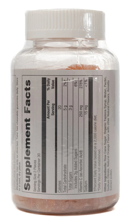 Solaray Vitamin-C 250 mg 60 Gummies