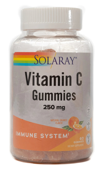 Solaray Vitamin-C 250 mg 60 Gummies