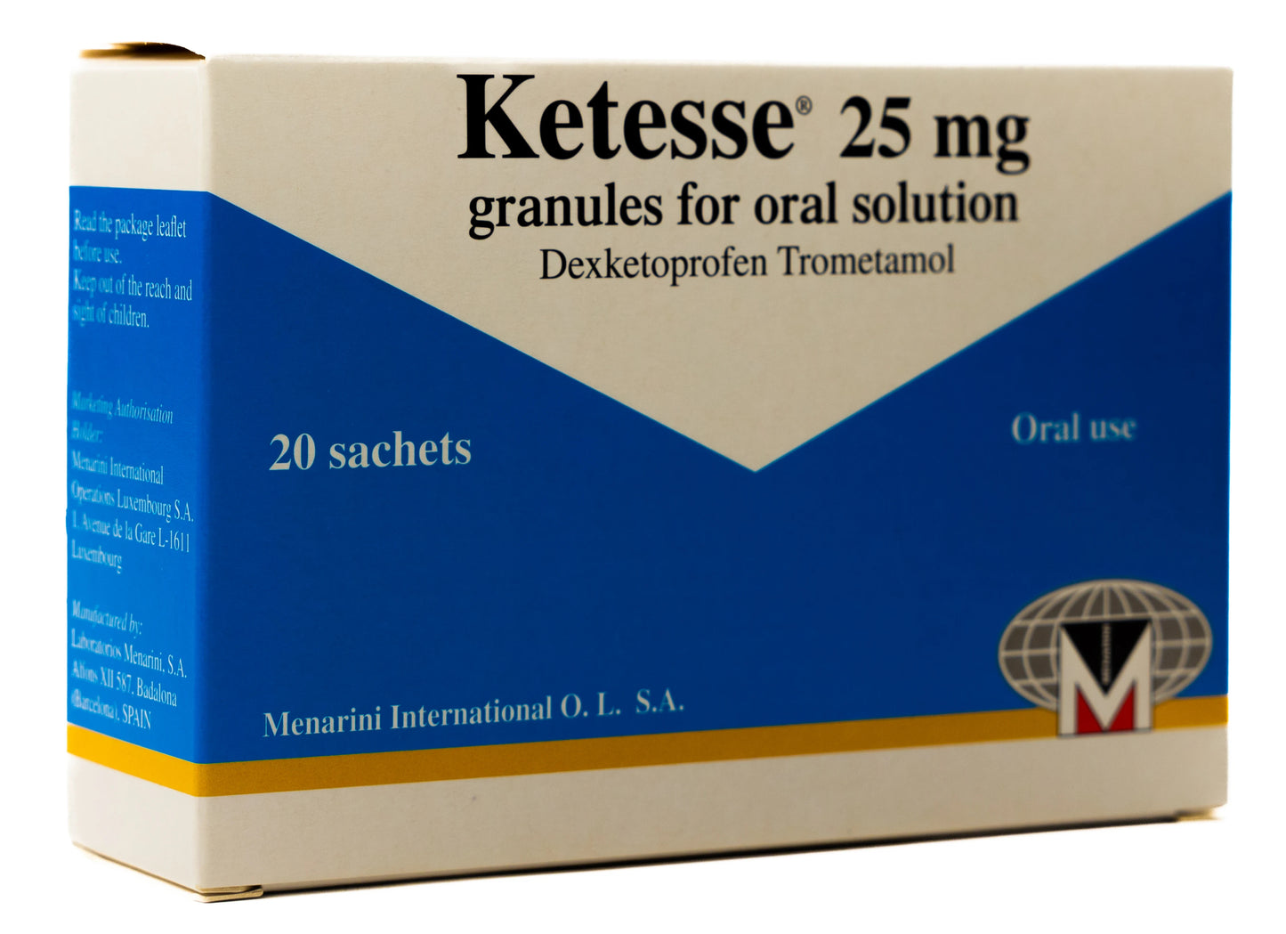 Ketesse 25Mg Granules 20 Sachets