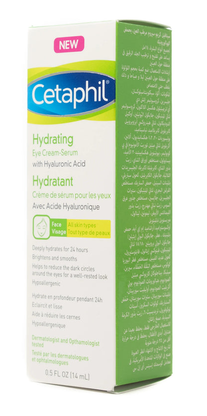 Cetaphil Hydrating Eye Cream Serum with Hyaluronic Acid 14 Ml