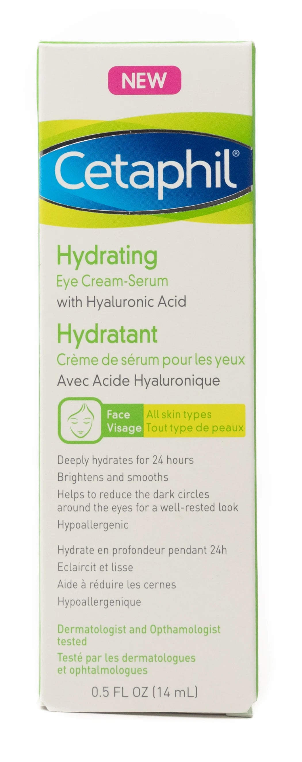 Cetaphil Hydrating Eye Cream Serum with Hyaluronic Acid 14 Ml