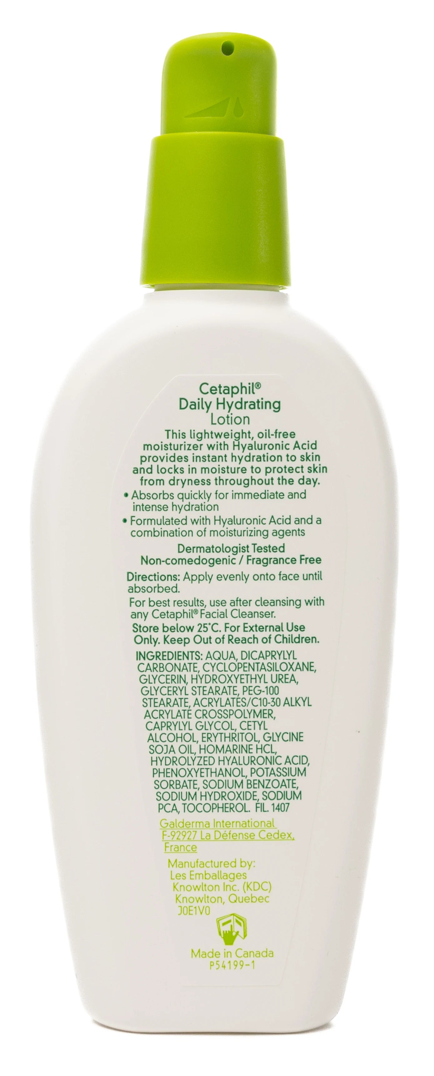 Cetaphil Daily Hydrating Lotion with Hyaluronic Acid 88 Ml