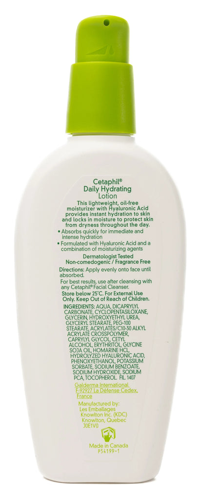 Cetaphil Daily Hydrating Lotion with Hyaluronic Acid 88 Ml
