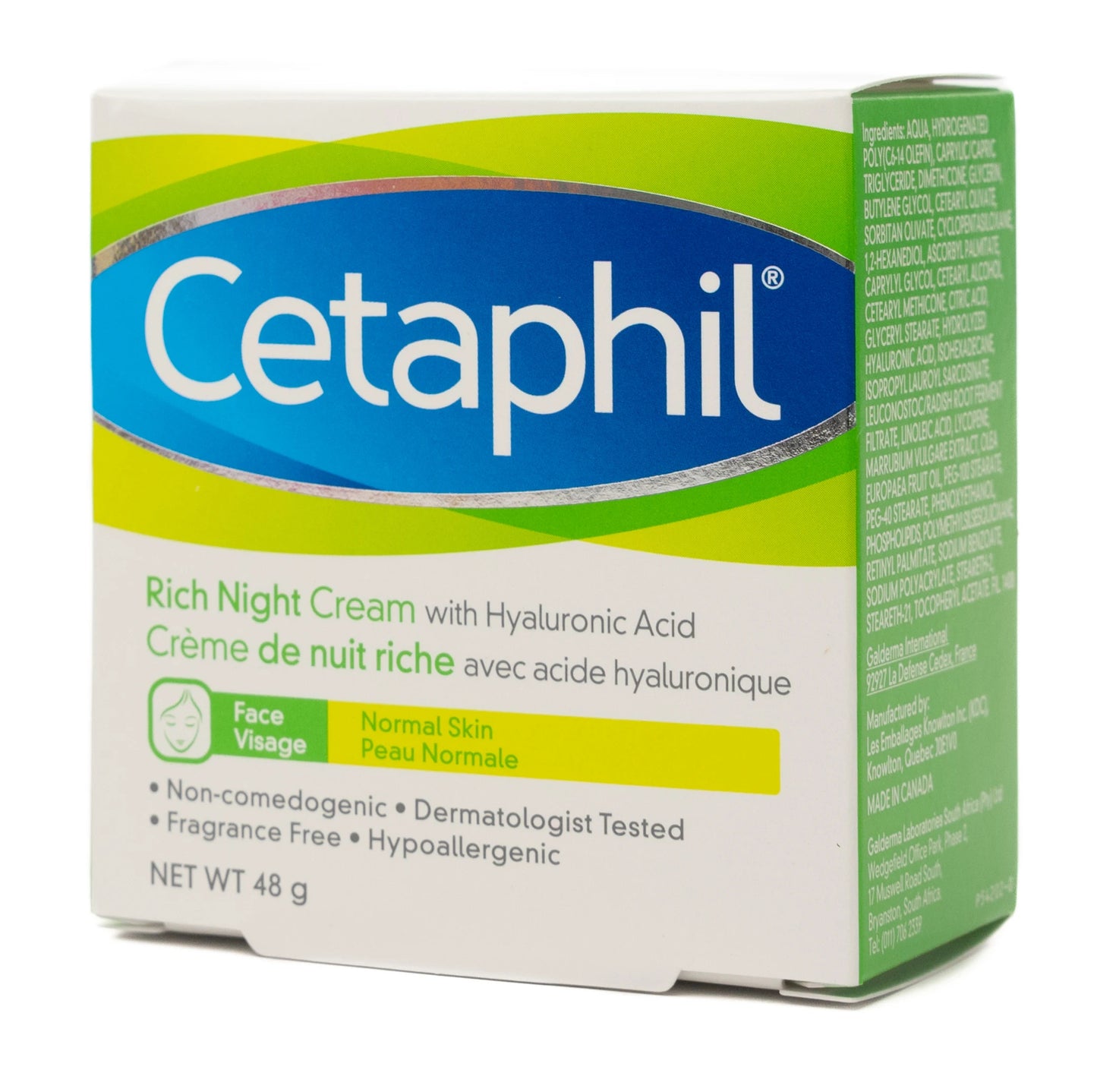 Cetaphil Rich Night Cream with Hyaluronic Acid 48 Gm